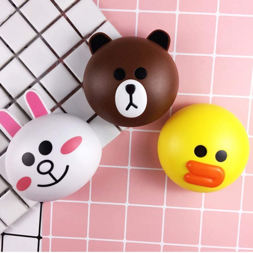 LINE Friends Style Contact Lense Travel Case - Sally the Duck - Picture 9 of 10